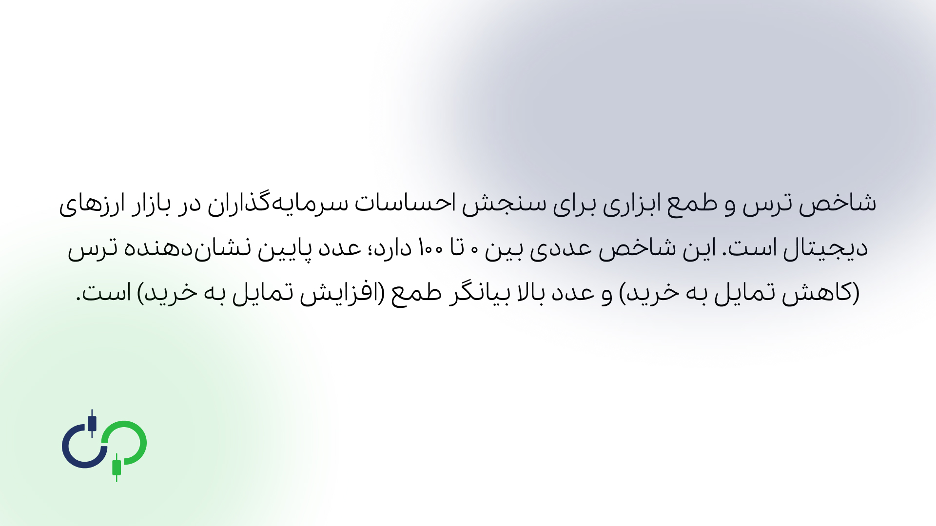 تعریف شاخص ترس و طمع