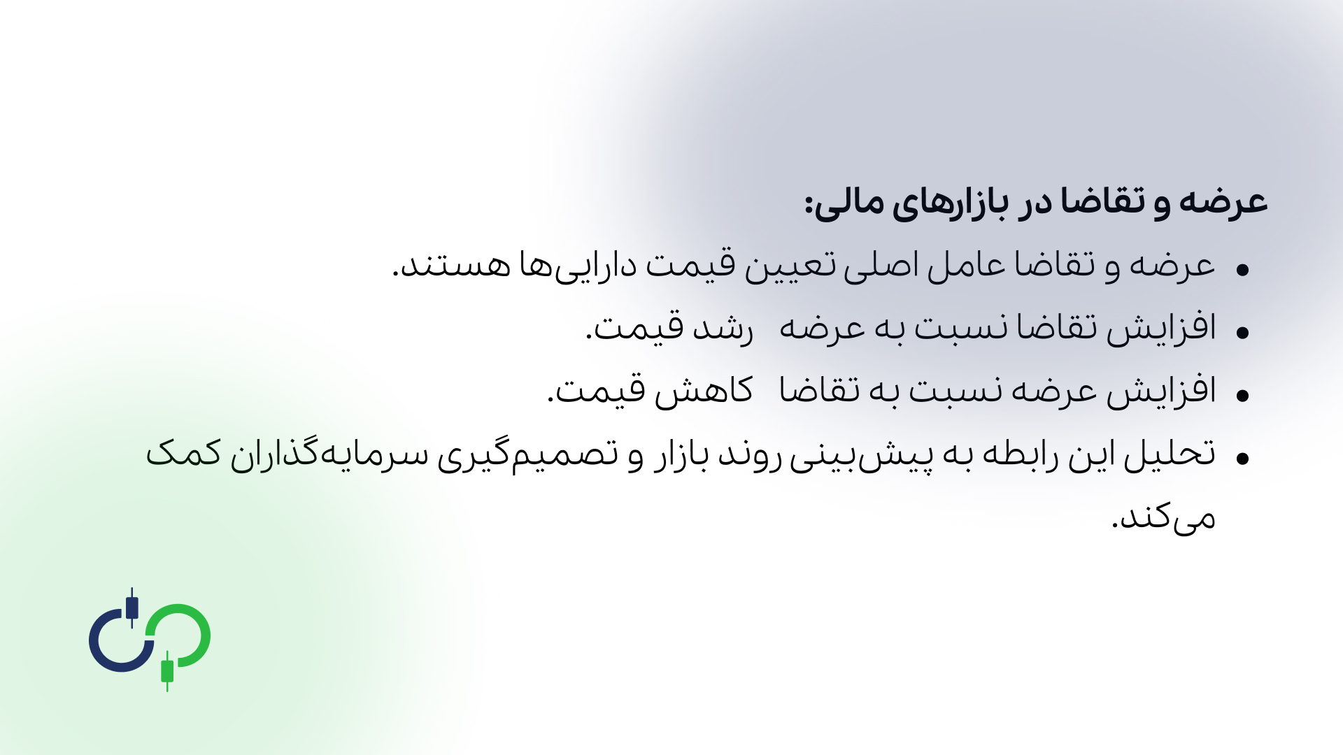 عرضه و تقاضا در بازارهای مالی