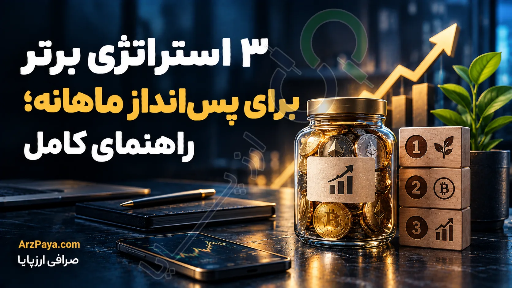 ۳ استراتژی برتر برای پس‌انداز ماهانه؛ راهنمای کامل