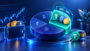 چند درصد سبد باید استیبل‌کوین باشد؟ راهنمای کامل