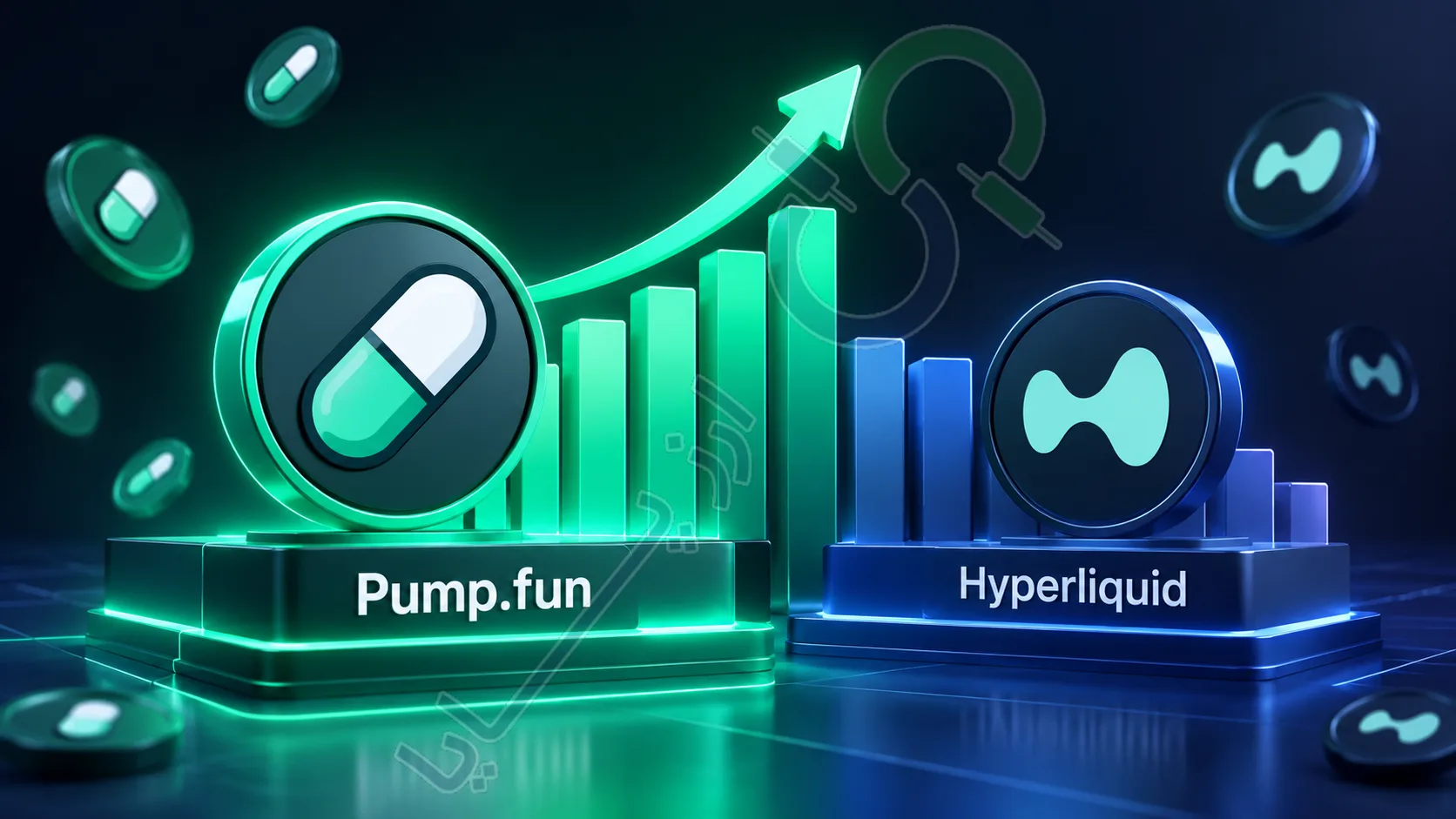Pump.fun درآمد ۳۰ روزه را از Hyperliquid جلو زد