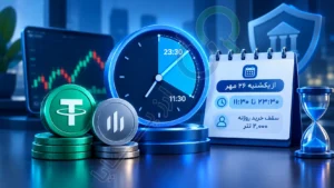 ساعات محدودیت معامله تتر-تومان تغییر کرد